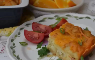 Delicious Tater Tot and Bacon Breakfast Casserole Recipe