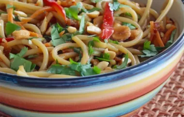 Delicious Thai-Inspired Noodle Salad Recipe