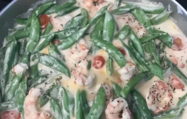 Delicious Thai-Inspired Shrimp Stir-Fry with Sugar Snap Peas