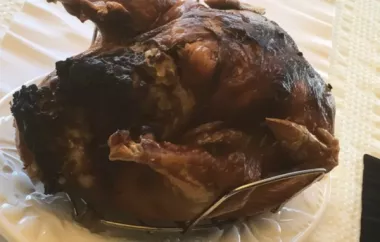 Delicious Thanksgiving Turkey Injection Marinade and Rub Recipe