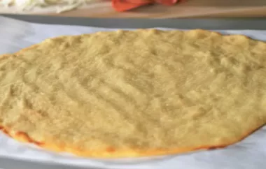 Delicious Thin Crust Fathead Pizza Dough Recipe