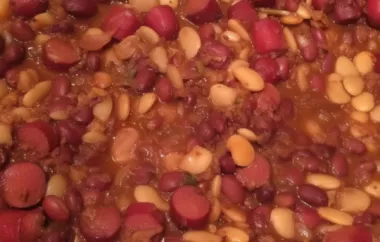 Delicious Three-Bean Casserole Recipe