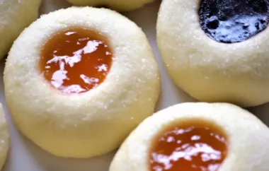 Delicious Thumbprint Cookies Recipe for Any Occasion
