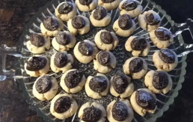 Delicious Thumbprint Shortbread Cookies Recipe