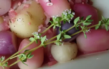 Delicious Thyme-Simmered Radishes Recipe