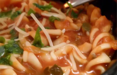 Delicious Tomato Florentine Soup II Recipe