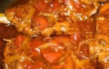 Delicious Tomato Pork Loin Chops Recipe