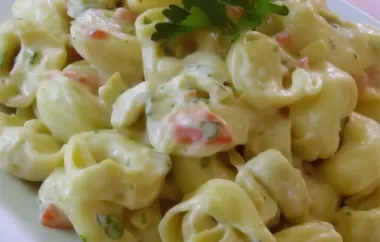 Delicious Tortellini and Artichoke Salad Recipe