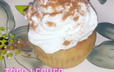 Delicious Tres Leches Cupcakes Recipe
