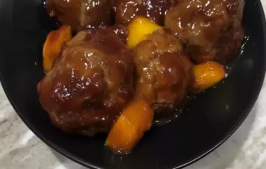 Delicious Tropical BBQ Meatballs Recipe