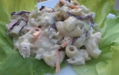 Delicious Tuna Macaroni Salad Recipe
