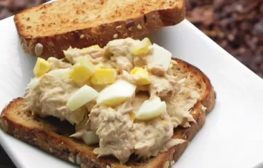 Delicious Tuna Salad with Hard-Boiled Eggs Recipe