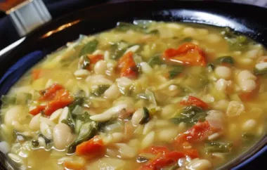 Delicious Tuscan Chard and Cannellini Bean Soup Recipe