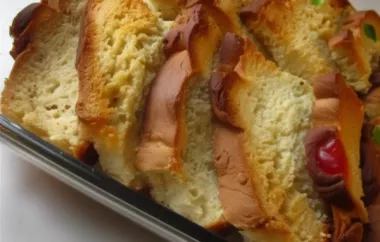 Delicious twist on a classic breakfast dish - American Portuguese Bread French Toast