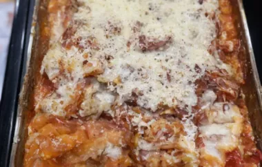 Delicious Vegetarian Lasagna Recipe