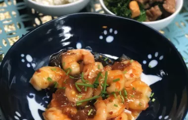 Delicious Vietnamese-inspired Coconut Caramel Shrimp Tom Rim Recipe