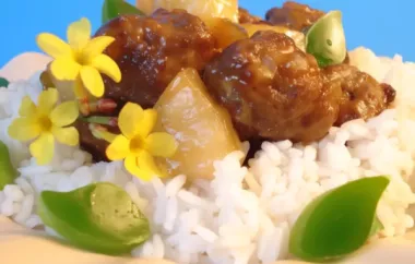 Delicious Waikiki-Style Meatballs Recipe