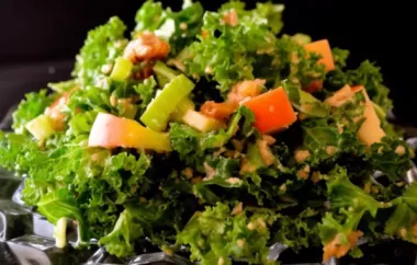 Delicious Waldorf Kale Salad