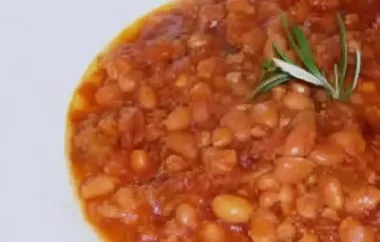 Delicious Western-Style Baked Beans Recipe