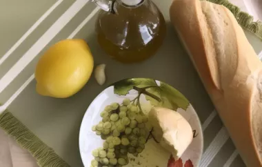 Delicious White Balsamic Vinegar and Olive Oil Dipping Sauce Recipe