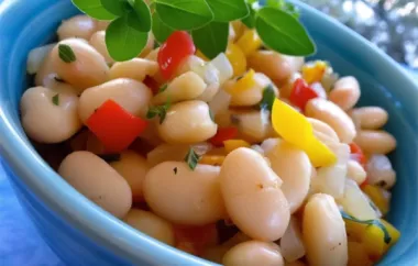 Delicious White Beans and Peppers Recipe