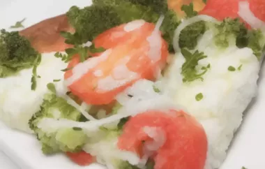 Delicious White Pizza topped with Fresh Broccoli