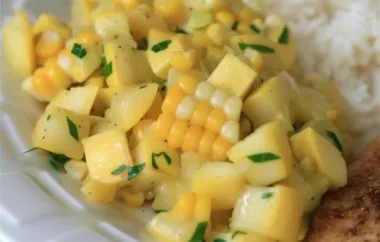 Delicious Yellow Squash and Corn Saute Recipe