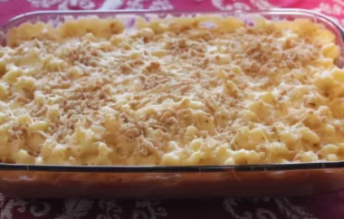 Deliciously Cheesy Truffled Macaroni and Cheese Recipe