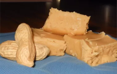 Deliciously Creamy Peanut Butter Fudge Recipe