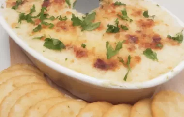 Deliciously Creamy Shrimp Scampi Dip