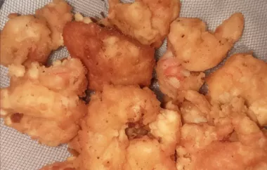 Deliciously crunchy fried shrimp that will leave you begging for more!