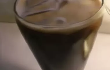 Deliciously Dark Irish Black Russian Cocktail