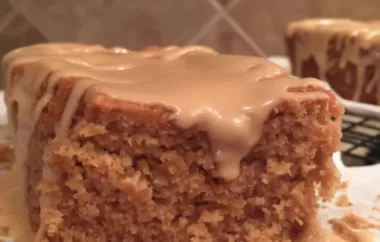 Deliciously Moist and Tender Spice Cake Recipe