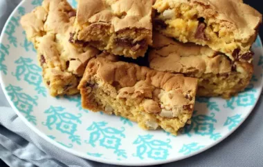 Deliciously simple chocolate chip bars recipe for any occasion