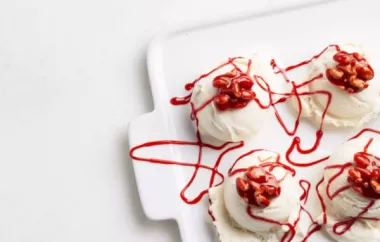 Deliciously spooky bloody sundaes with a gory twist