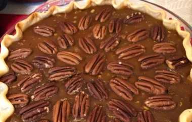 Deliciously sweet and nutty pumpkin pecan pie recipe for a perfect fall dessert.