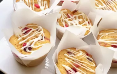 Deliciously Tangy Cranberry Orange Muffins