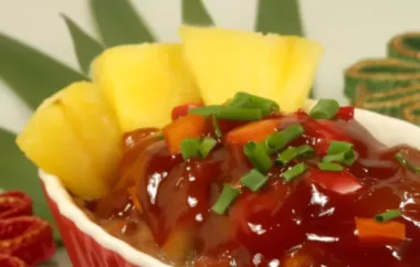 Deliciously Tangy Pineapple Meatloaf Recipe