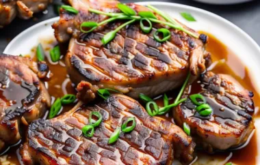 Deliciously Tender and Flavorful Peking Pork Chops Recipe