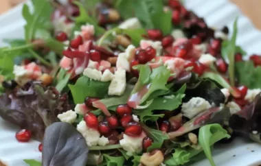 Delight your guests with this festive Christmas Pomegranate Salad