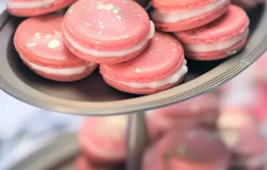 Delight your taste buds with these perfect French macarons.