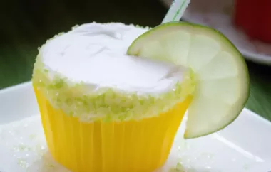 Delight your taste buds with these zesty Margarita Cupcakes!