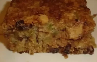 Delightful Green Tomato Cake Recipe