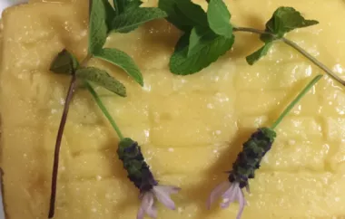 Delightful Lemon Lavender Cake Recipe