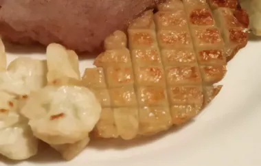 Diamond-Cut Roast Potatoes