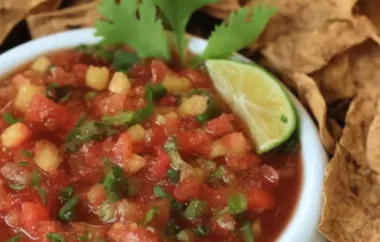 Dill Pickle Salsa: A Tangy and Refreshing Twist on Classic Salsa