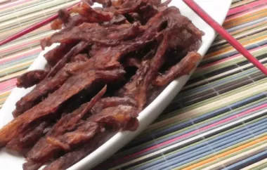 Dylan's Delicious and Healthy Salmon Jerky