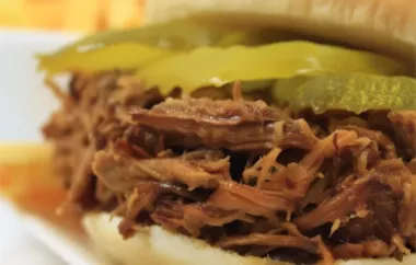 Easy and Delicious 3-Ingredient Pulled Pork Barbeque Recipe