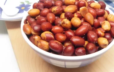 Easy and Delicious Air Fryer Spicy Roasted Peanuts Recipe