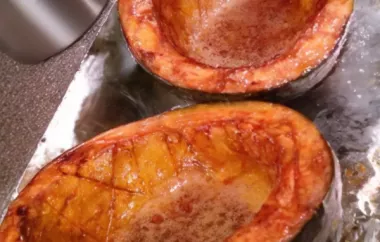 Easy and delicious baked acorn squash recipe